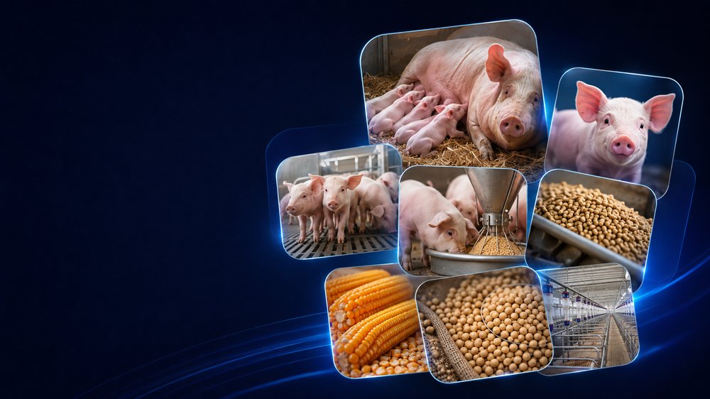 Producción porcina, lechones y nutrición
